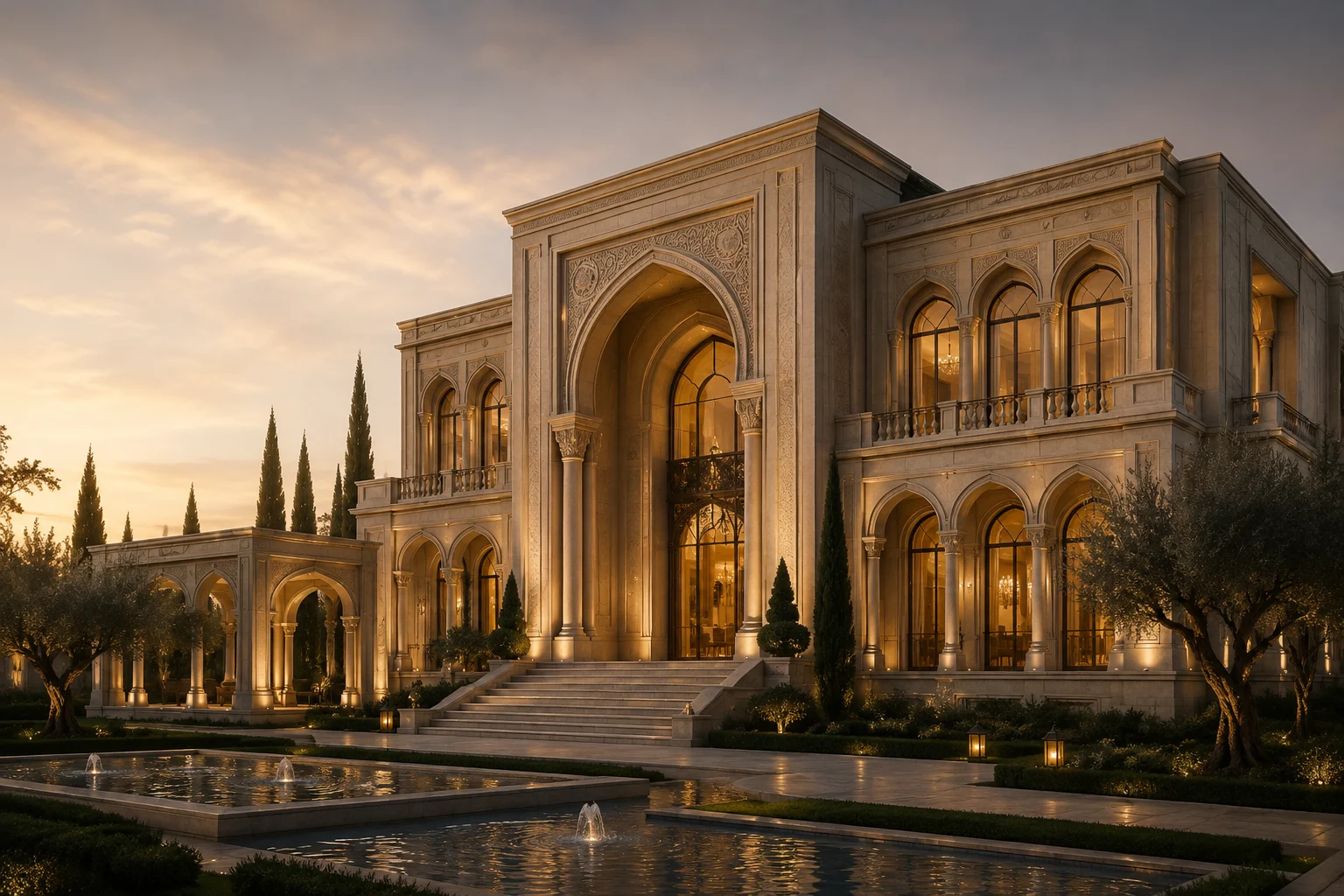 نمای یک عمارت